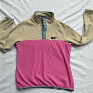 Patagonia Micro D snap fleece pullover